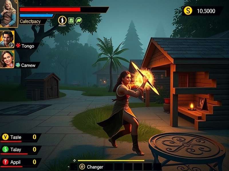 Blessed Durga Ground gameplay screenshot showing character combat